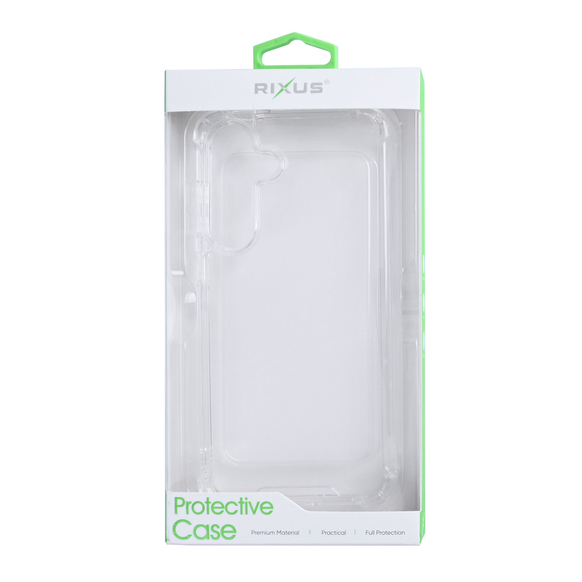Capa Rixus Anti-Burst para Samsung Galaxy S25 FE Transparente