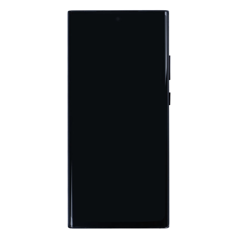 Samsung Galaxy Note 20 Ultra N985F, Ultra 5G N986B Ecrã e digitalizador com moldura Mystic Black Soft-OLED
