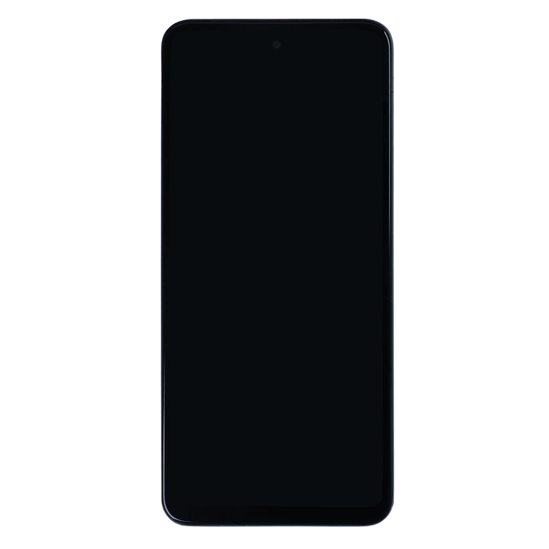 Motorola Moto G45 Ecrã e digitalizador com moldura Preto OEM