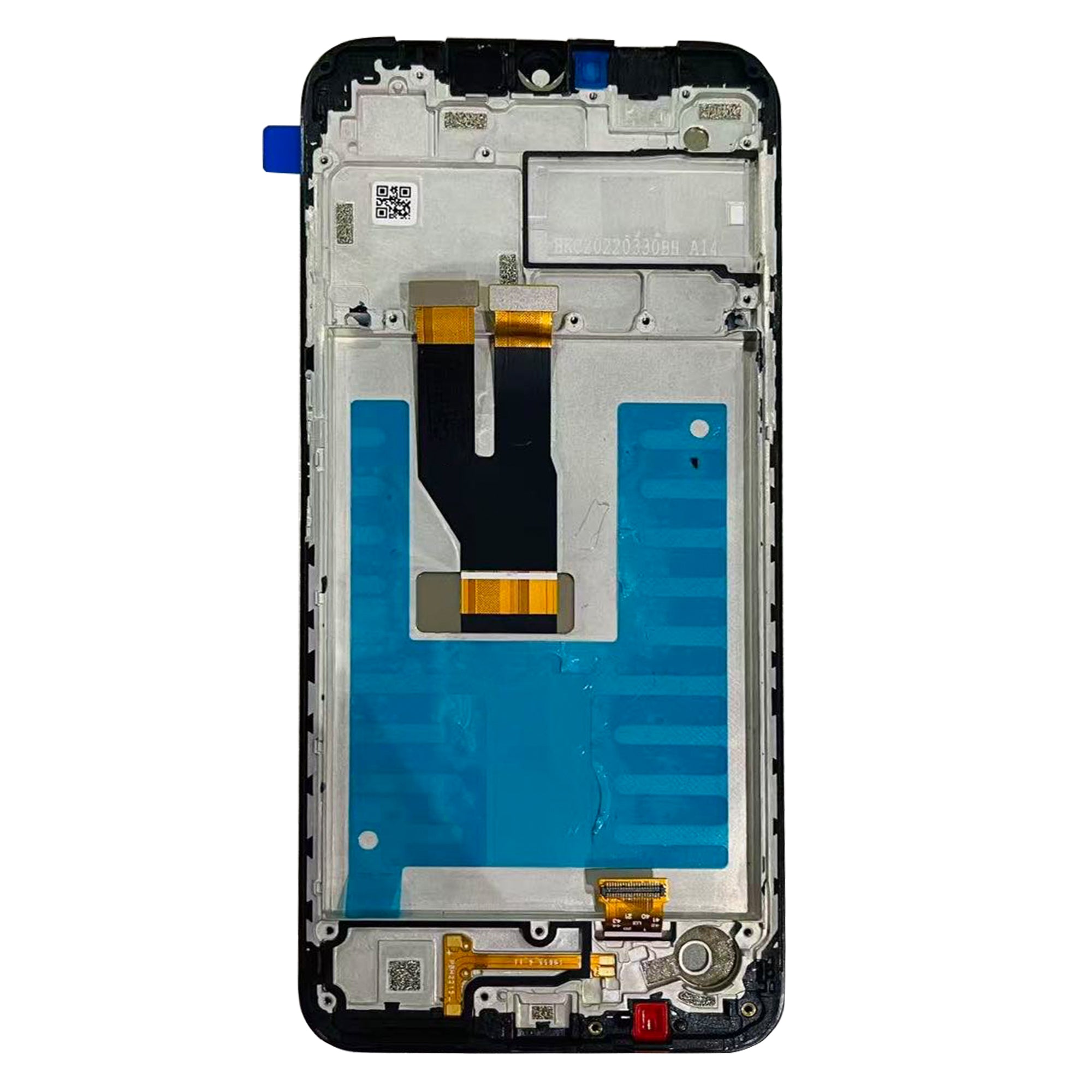 Nokia G21 Ecrã e digitalizador com moldura Preto OEM
