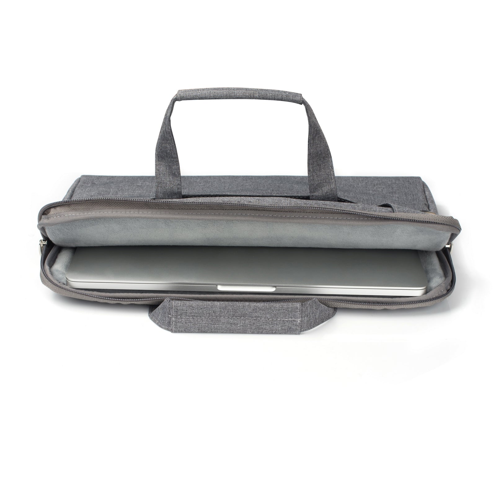 Bolsa para laptop com alça de ombro 13, 14,2 polegadas Cinza