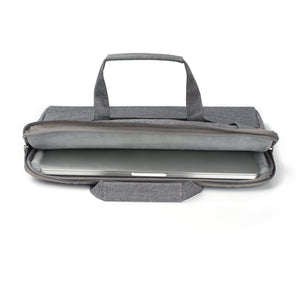 Bolsa para laptop com alça de ombro 13, 14,2 polegadas Cinza