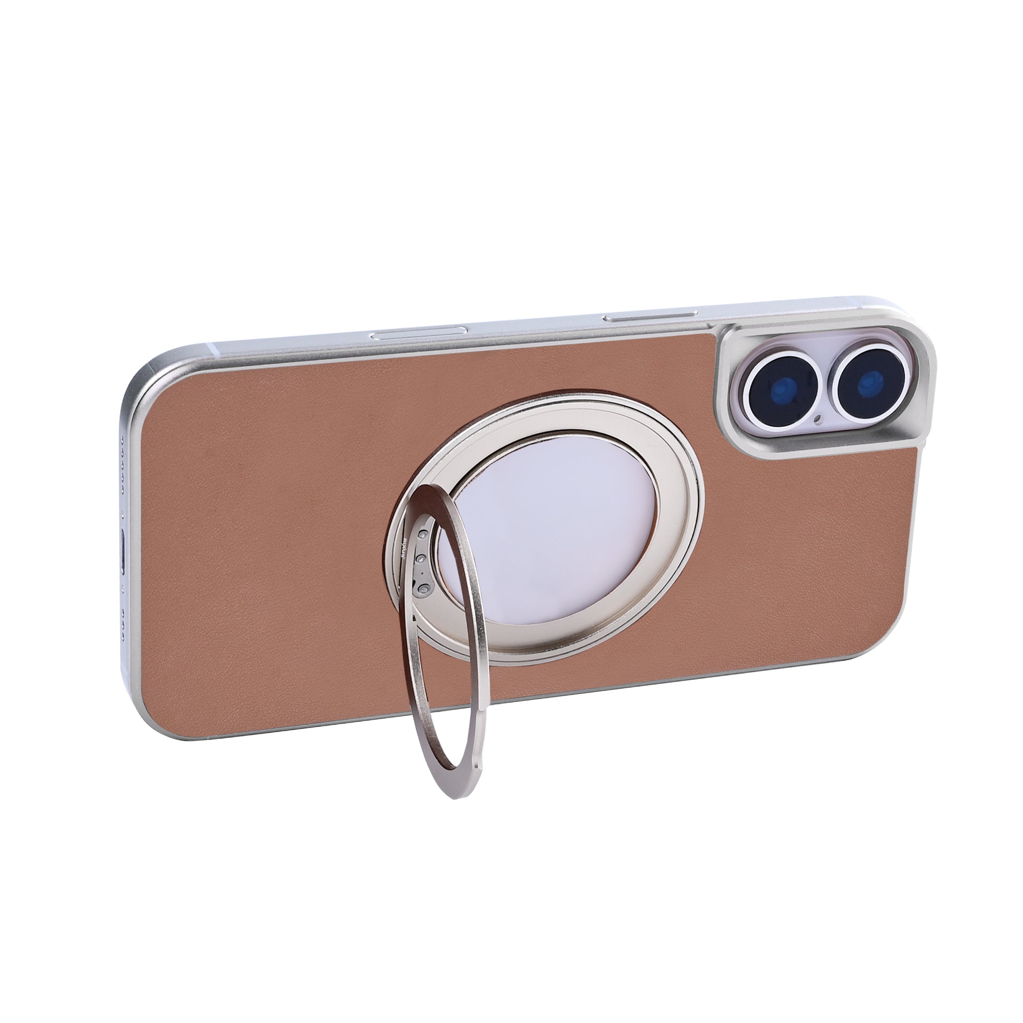 Capa Rixus MagWrap For Apple 17 Castanho