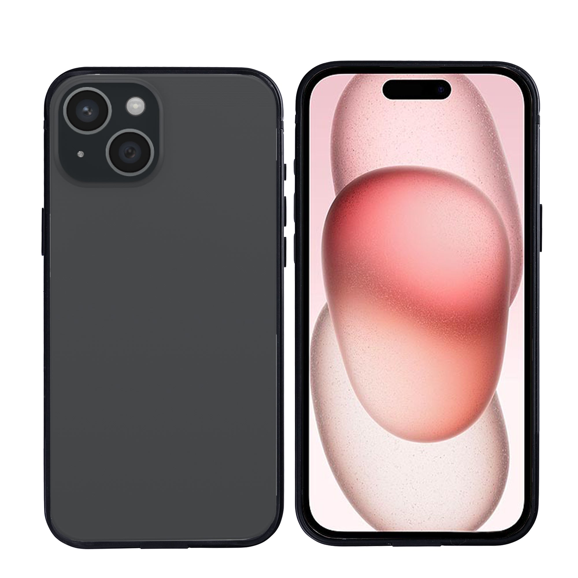 Capa protetora Rixus Crash Guard For Apple 15 Preto