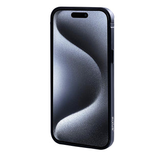 Capa protetora Rixus Crash Guard For Apple 15 Pro Max Preto Titânio