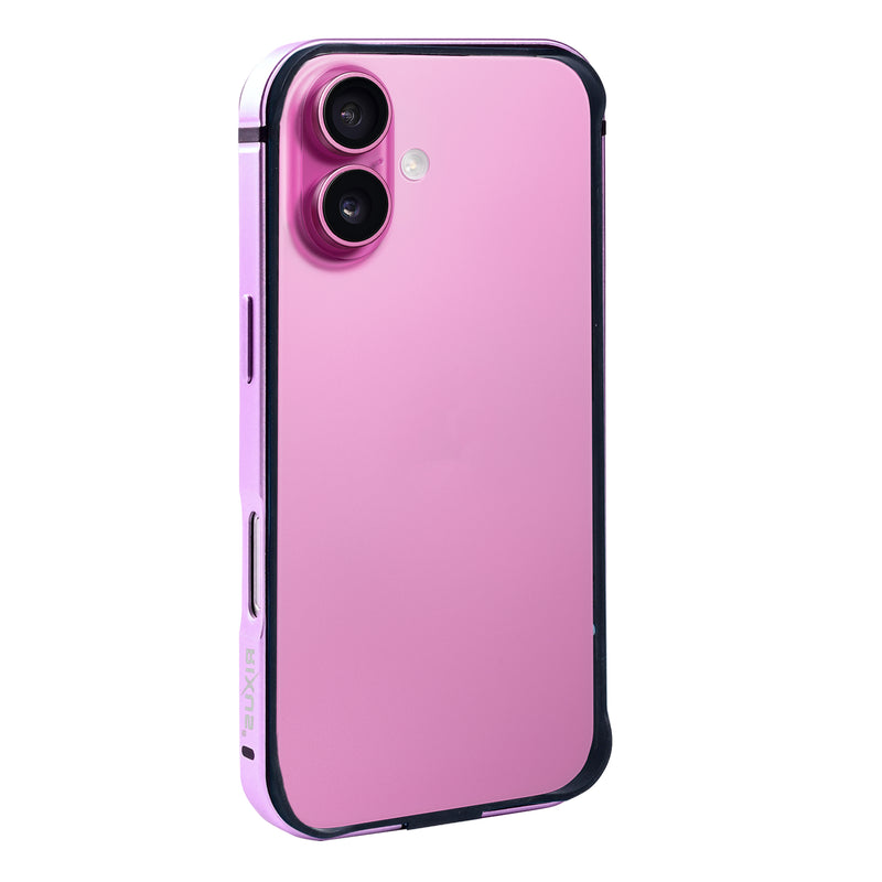 Capa protetora Rixus Crash Guard For Apple 16 Rosa