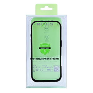 Capa protetora Rixus Crash Guard For Apple 16 Plus Preto