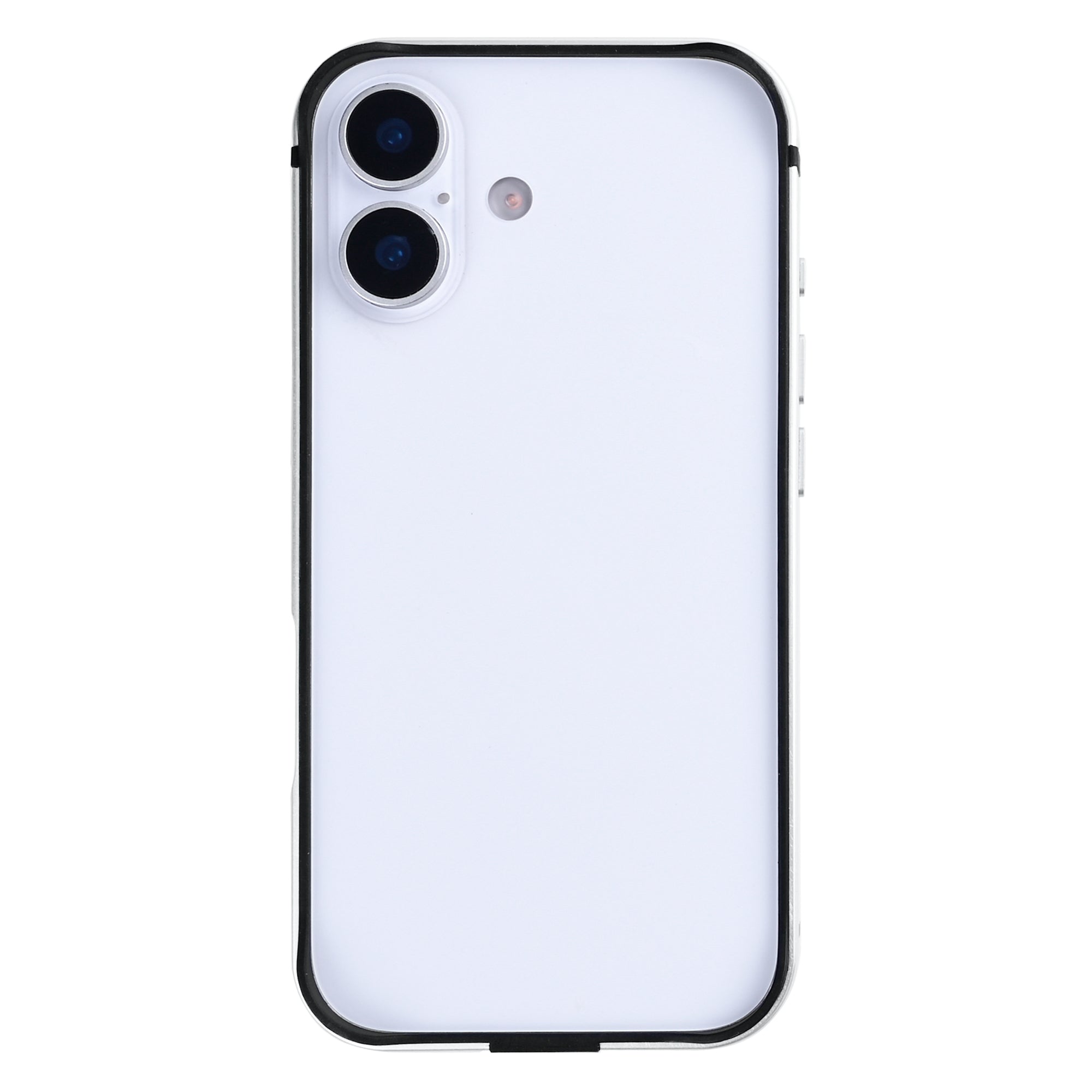 Capa protetora Rixus Crash Guard For Apple 16 Plus Branca
