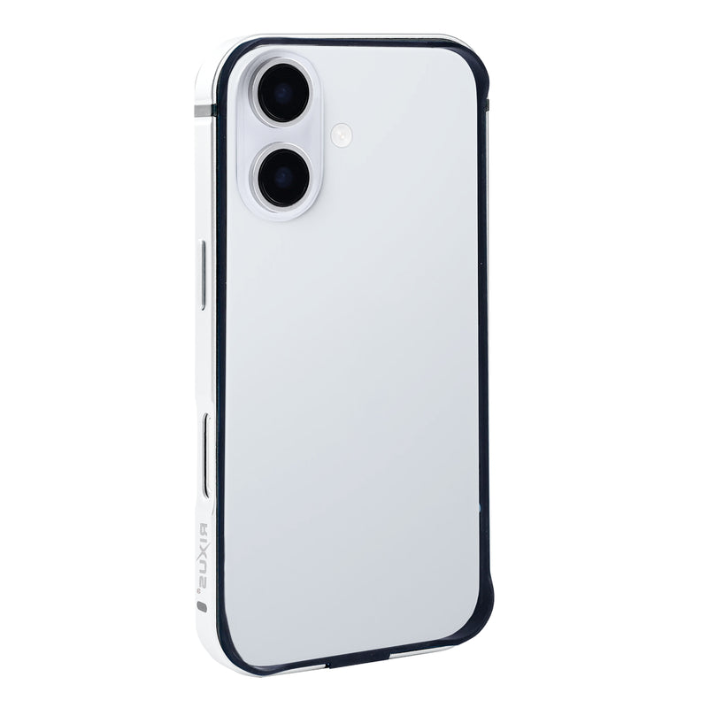 Capa protetora Rixus Crash Guard For Apple 16 Plus Branca