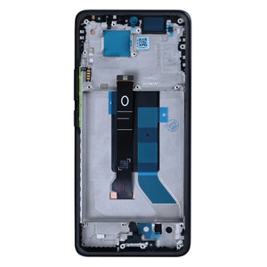 Xiaomi Redmi Note 14 Pro 5G Ecrã e digitalizador com moldura Preto meia-noite OEM