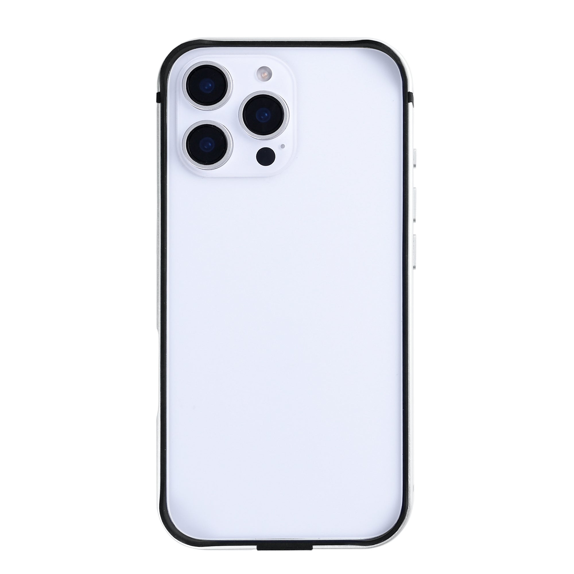 Capa protetora Rixus Crash Guard For Apple 16 Pro Branco Titânio