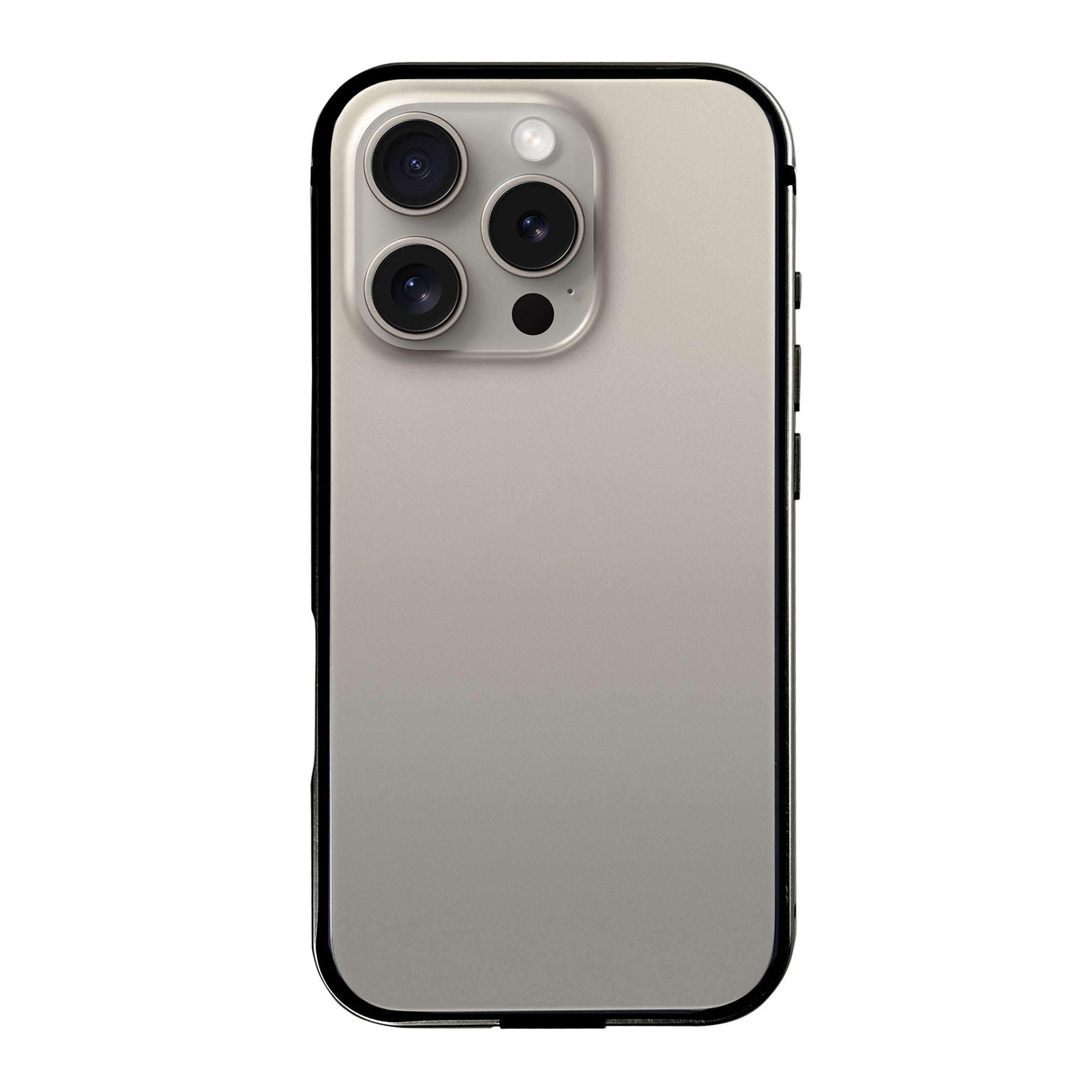 Capa protetora Rixus Crash Guard For Apple 16 Pro Titânio Natural