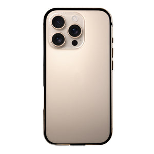 Capa protetora Rixus Crash Guard For Apple 16 Pro Desert Titanium
