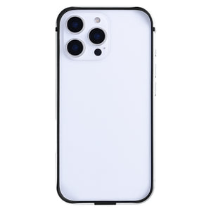 Capa protetora Rixus Crash Guard For Apple 16 Pro Max Branco Titânio