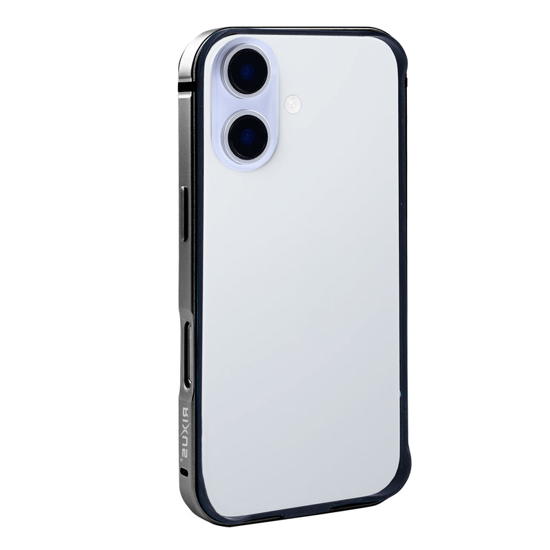 Capa protetora Rixus Crash Guard For Apple 17 Titanium Black
