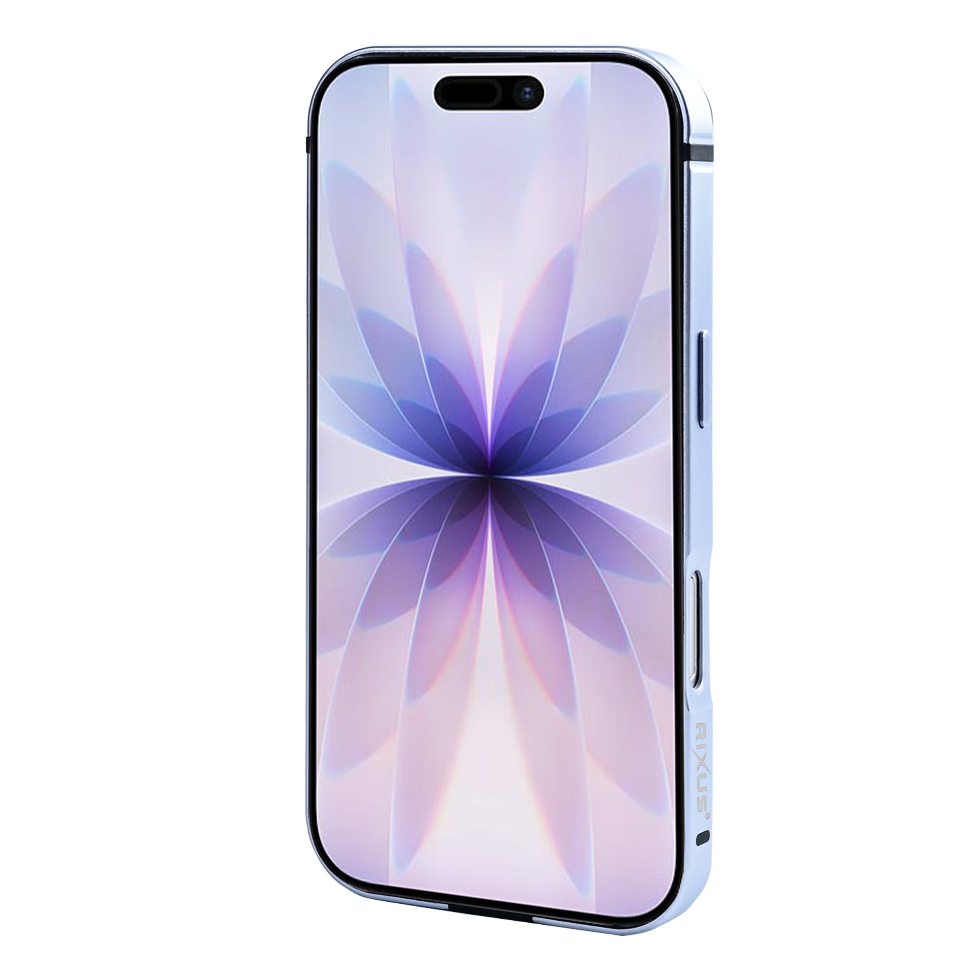 Capa protetora Rixus Crash Guard For Apple 17 azul claro