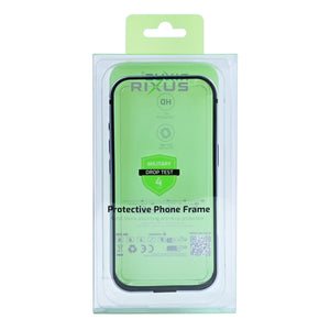 Capa protetora Rixus Crash Guard For Apple 17 azul claro
