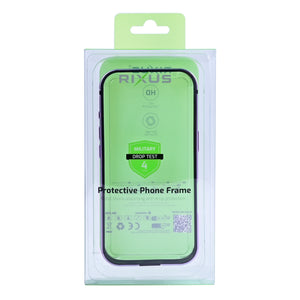 Capa protetora Rixus Crash Guard For Apple 17 Roxo claro