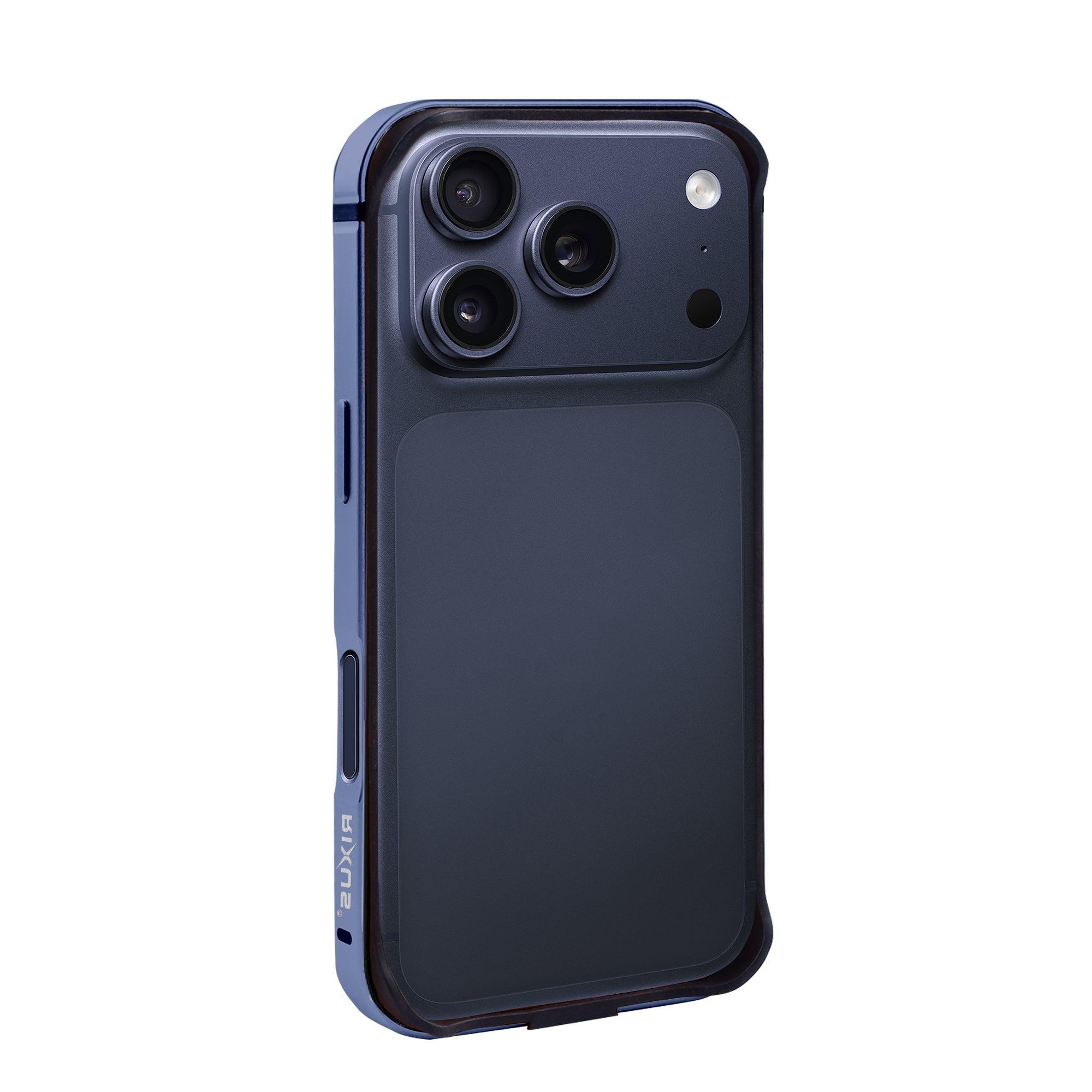 Capa protetora Rixus Crash Guard For Apple 17 Pro azul claro