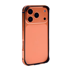 Capa protetora Rixus Crash Guard For Apple 17 Pro Laranja