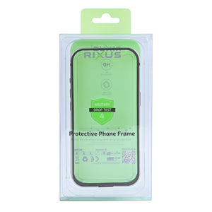 Capa protetora Rixus Crash Guard For Apple 17 Pro Max Prateada
