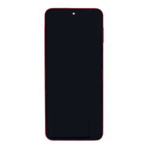 Samsung Galaxy Z Flip7 F766B Ecrã principal e digitalizador com moldura Coral Red Service Pack