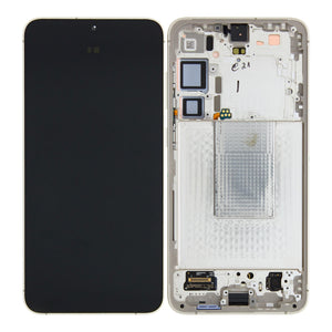 Samsung Galaxy S24 Plus S926B Ecrã e digitalizador com moldura Verde Jade Pré-montado