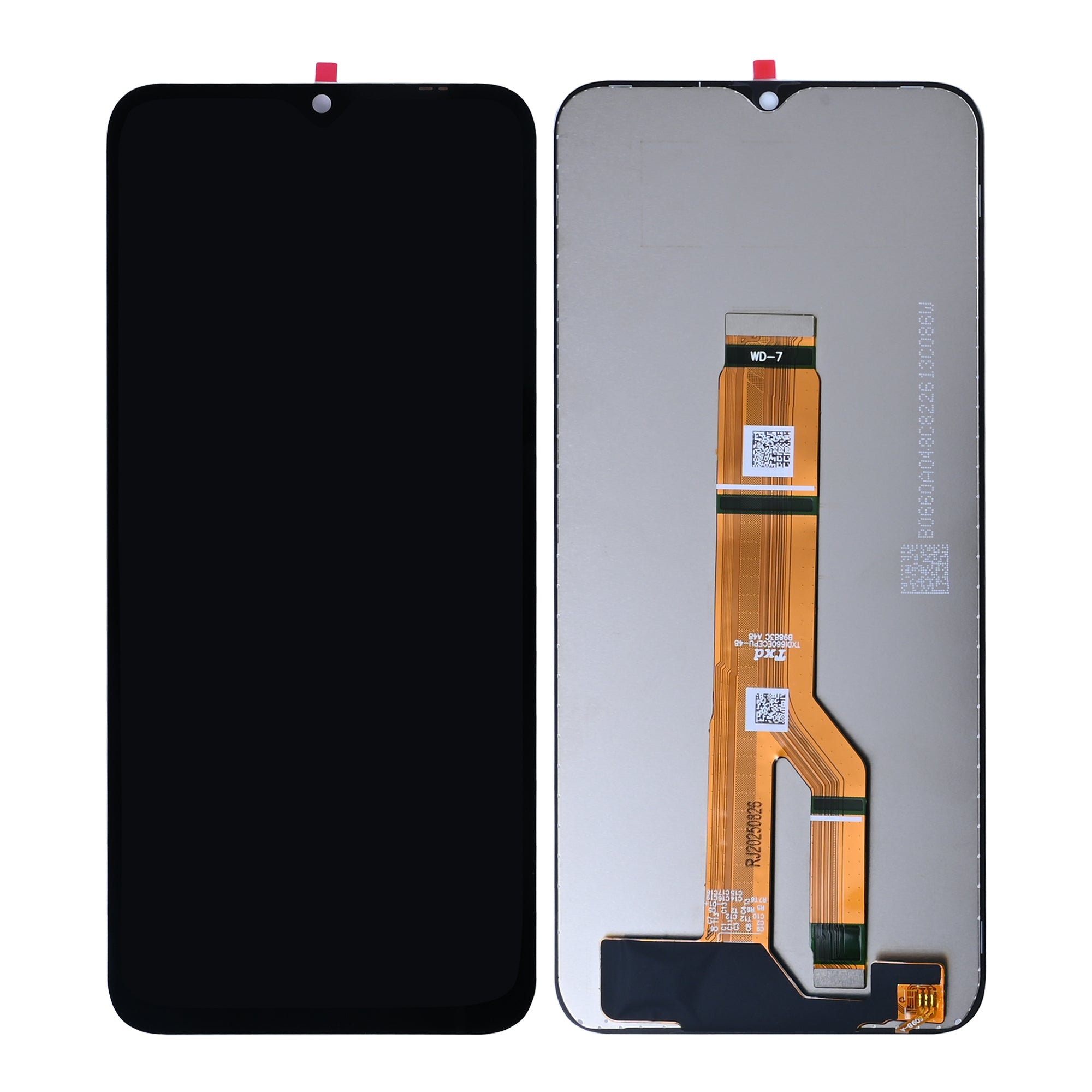 Honor X6a Ecrã e digitalizador sem moldura Preto OEM