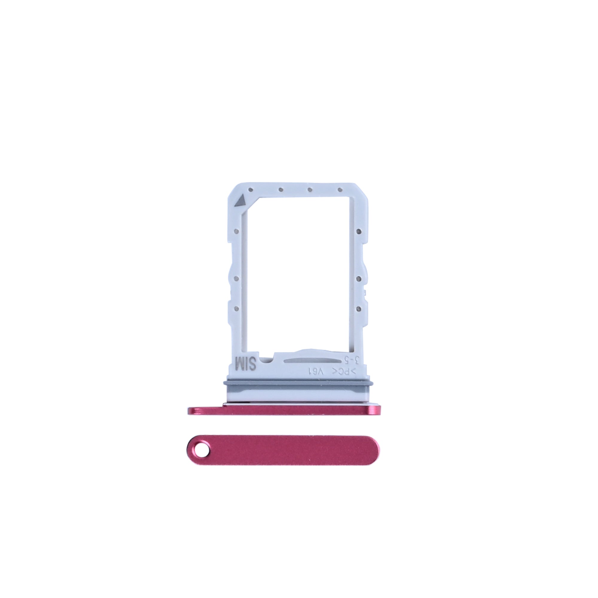 Samsung Galaxy Z Flip7 F766B Suporte para cartão SIM Vermelho Coral OEM