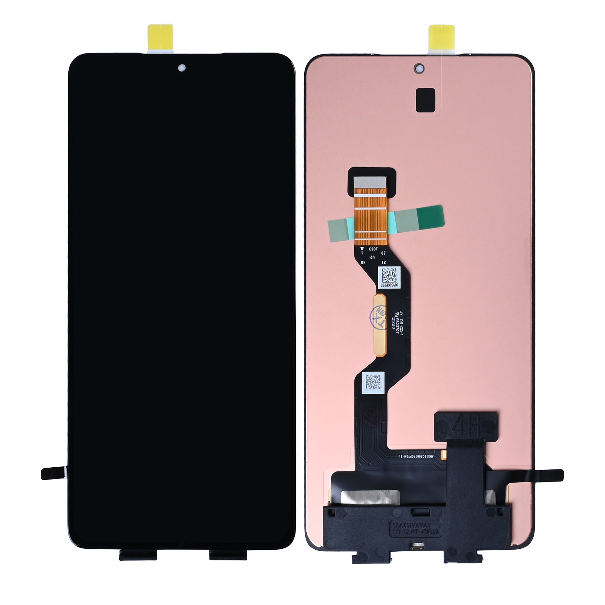 Motorola Moto G Stylus 5G (2025) Ecrã e digitalizador sem moldura Preto OEM