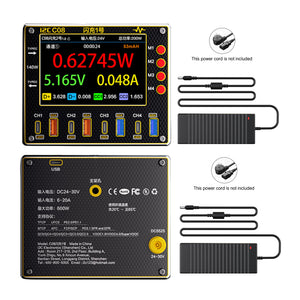 i2C Flash Charger C08-2 With Power Adapter Black