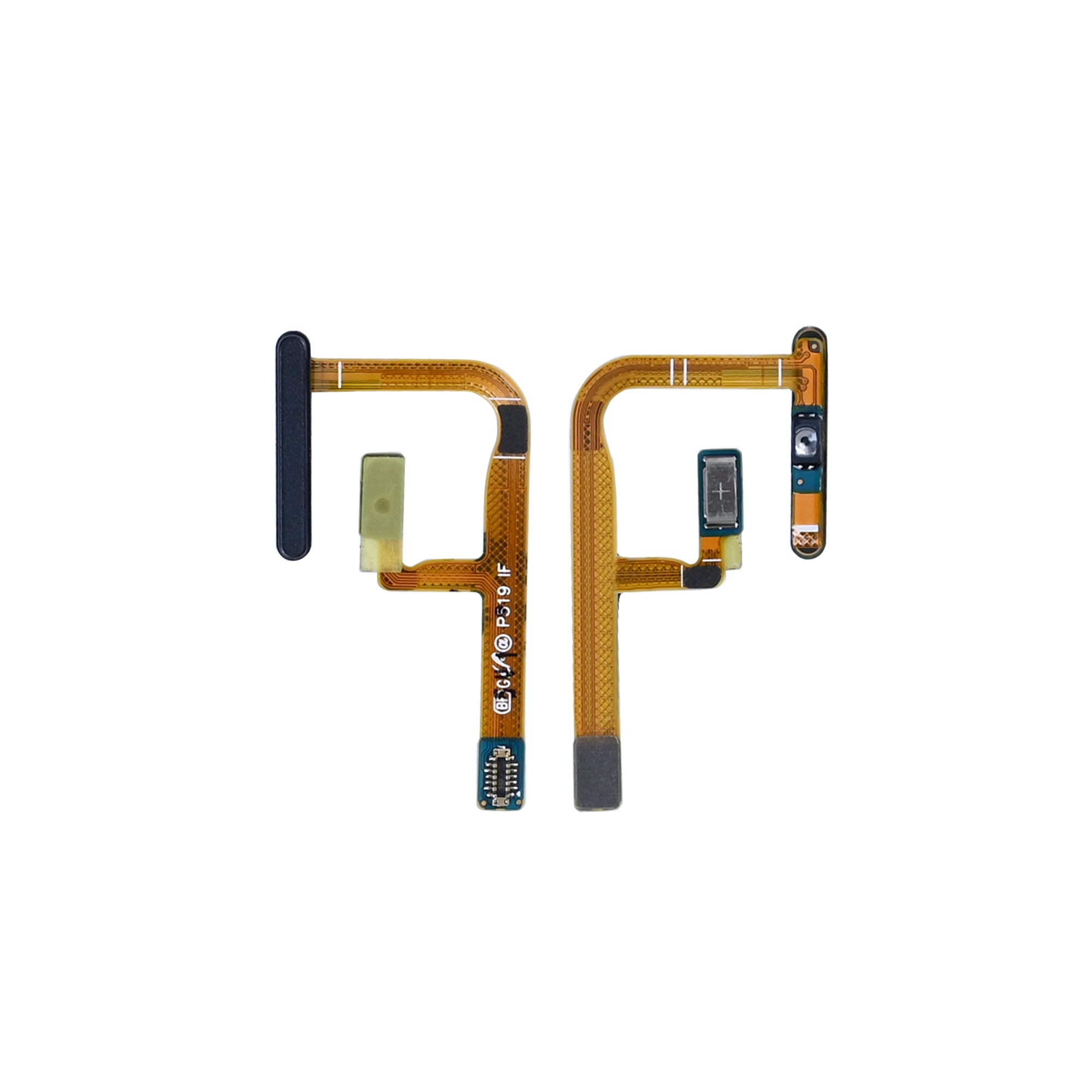 Samsung Galaxy Z Flip7 F766B Sensor de impressões digitais Flex Jet Black OEM