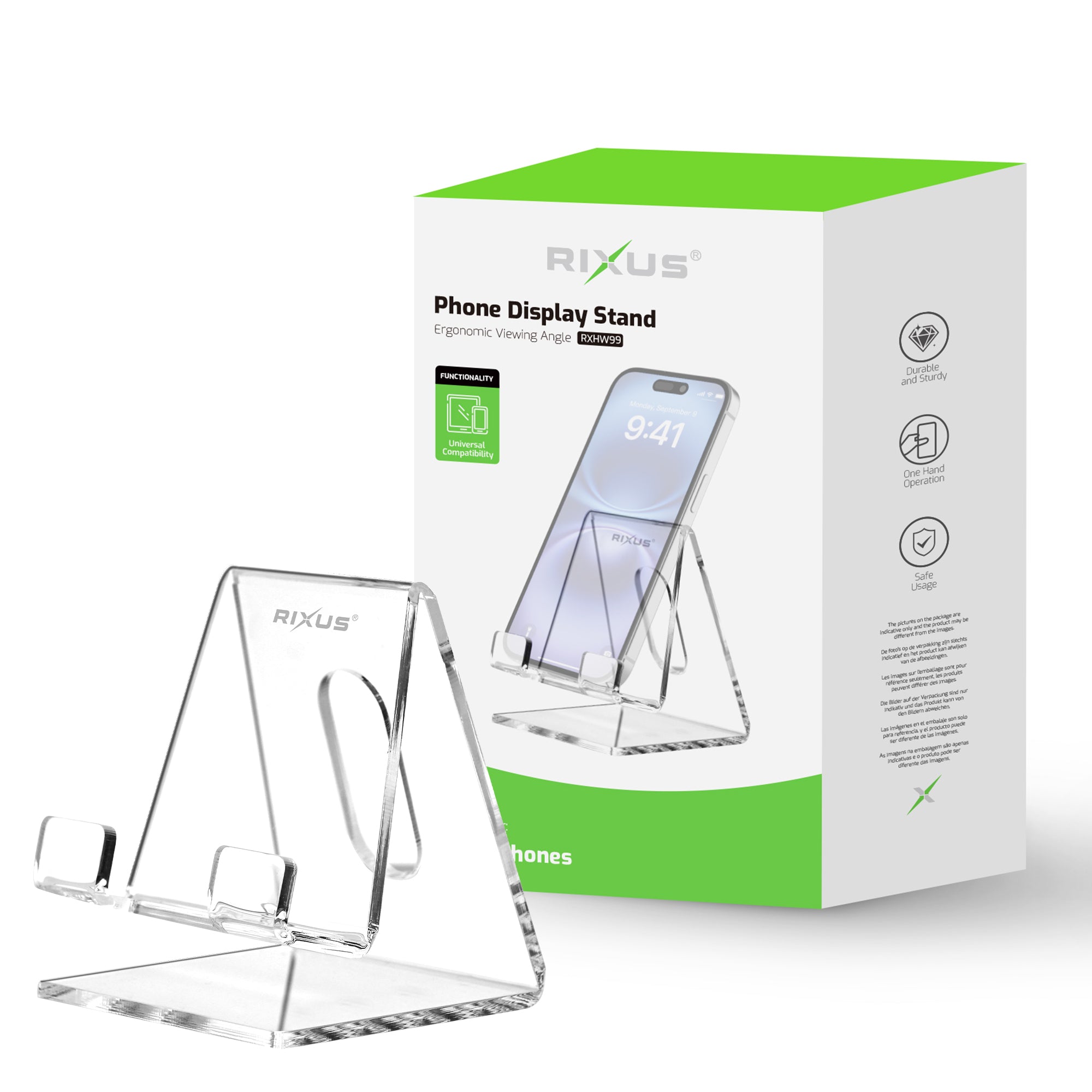Suporte para telemóvel Rixus RXHW99