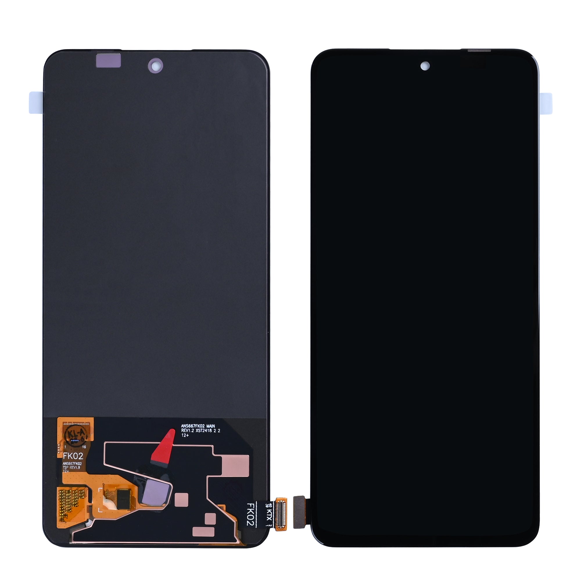 Realme 12 Plus Ecrã e digitalizador sem moldura Preto OEM