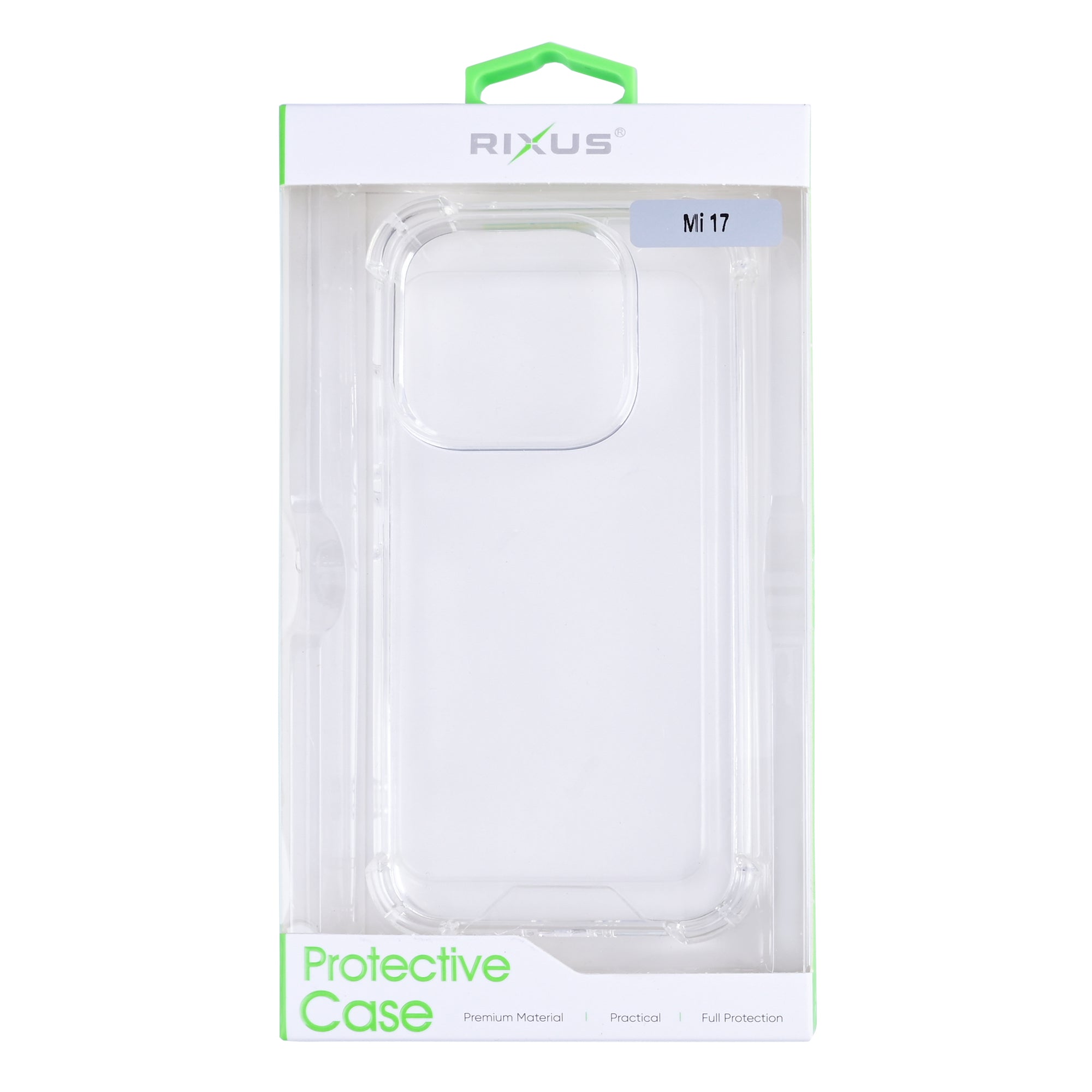 Capa Anti-Burst Rixus para Xiaomi 17 Transparente