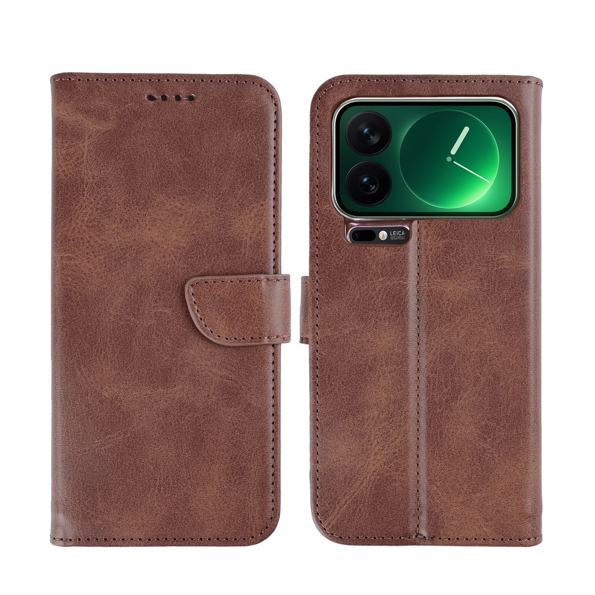 Estante Rixus para Xiaomi 17 Pro Castanho