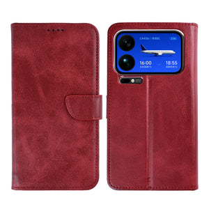 Estante Rixus para Xiaomi 17 Pro Max Vermelho Escuro