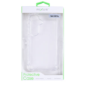 Capa Rixus Anti-Burst para Samsung Galaxy S26 Transparente