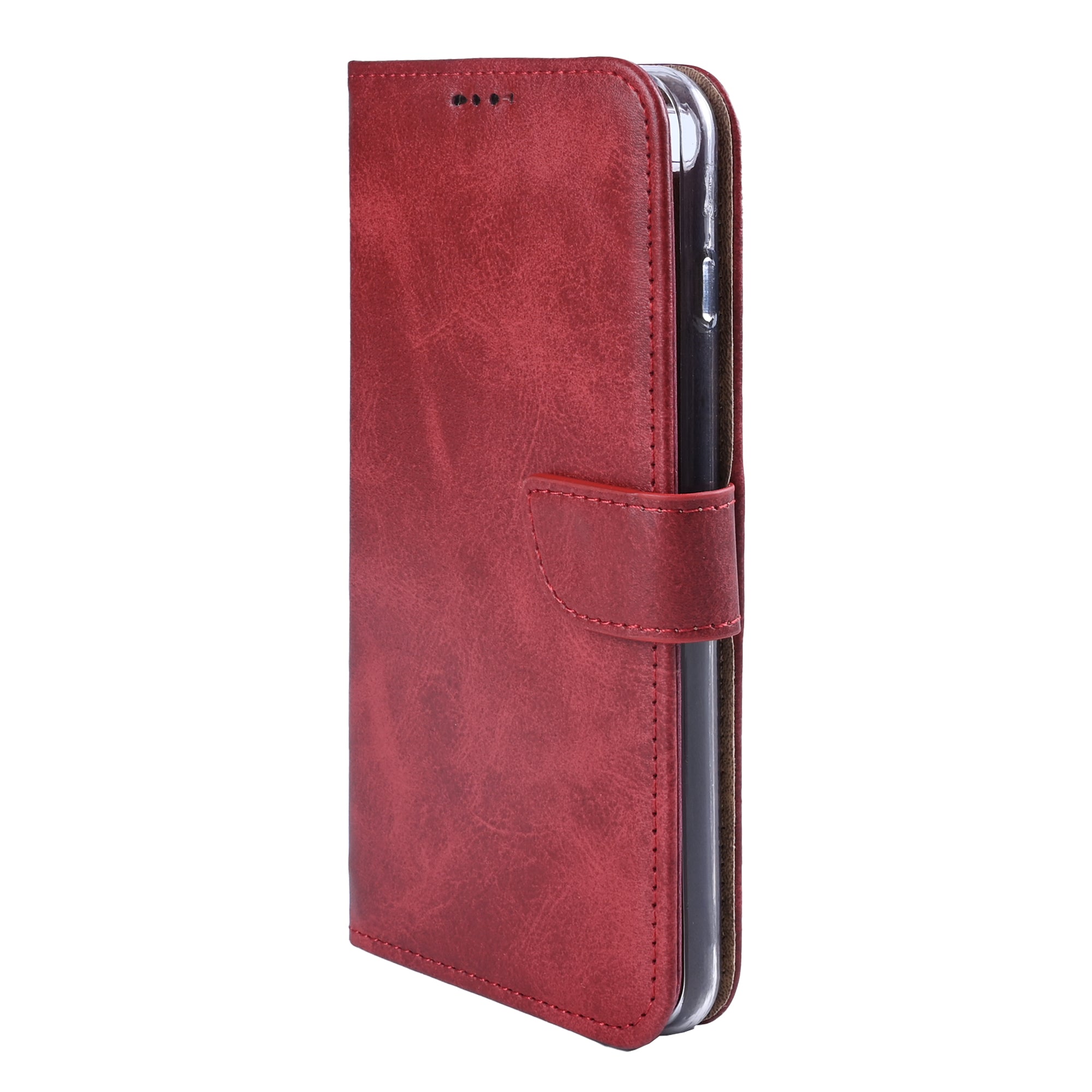 Estante Rixus para Samsung Galaxy S26 Ultra Vermelho Escuro