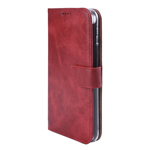 Estante Rixus para Samsung Galaxy S26 Ultra Vermelho Escuro