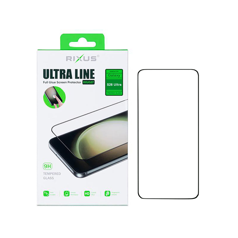 Vidro temperado Rixus Clear HD Ultra Line para Samsung Galaxy S26 Ultra