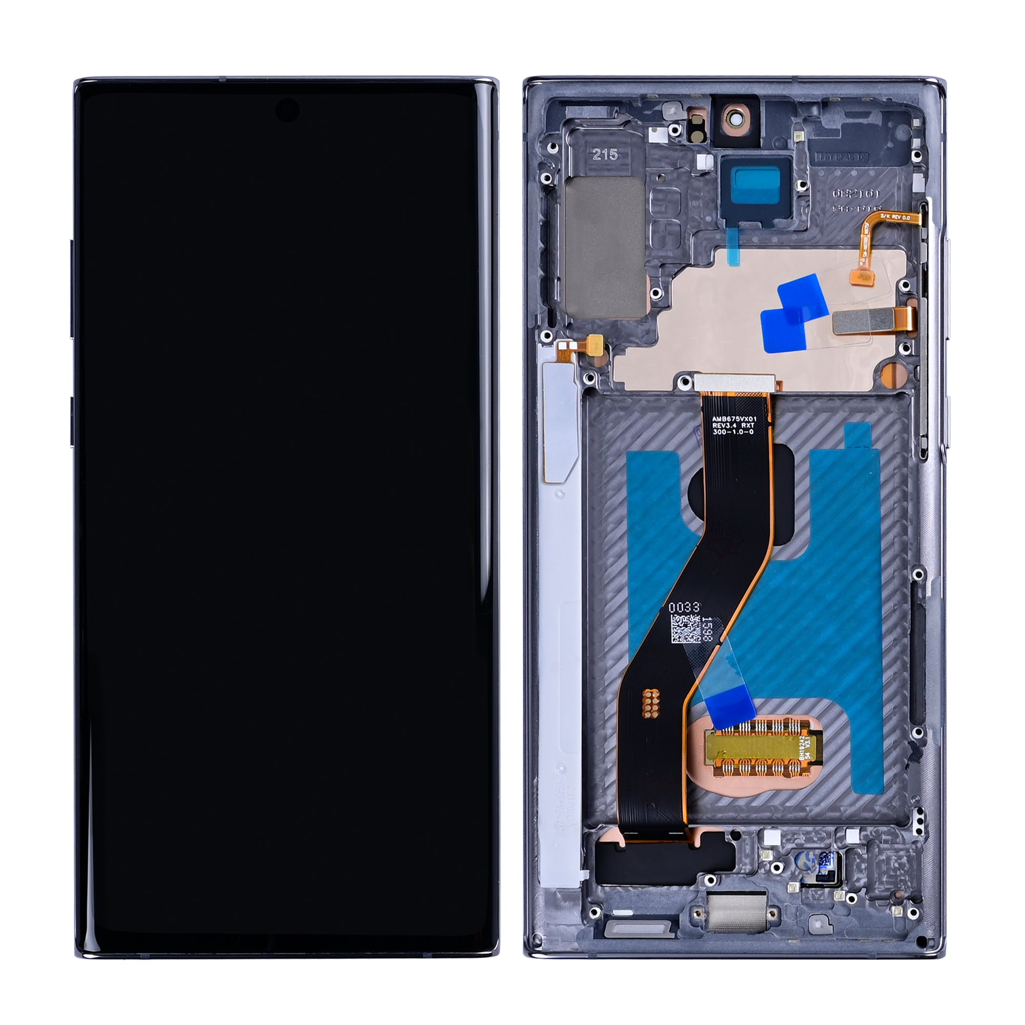 Samsung Galaxy Note 10 Plus N975F Ecrã e digitalizador com moldura Aura Glow Soft-OLED