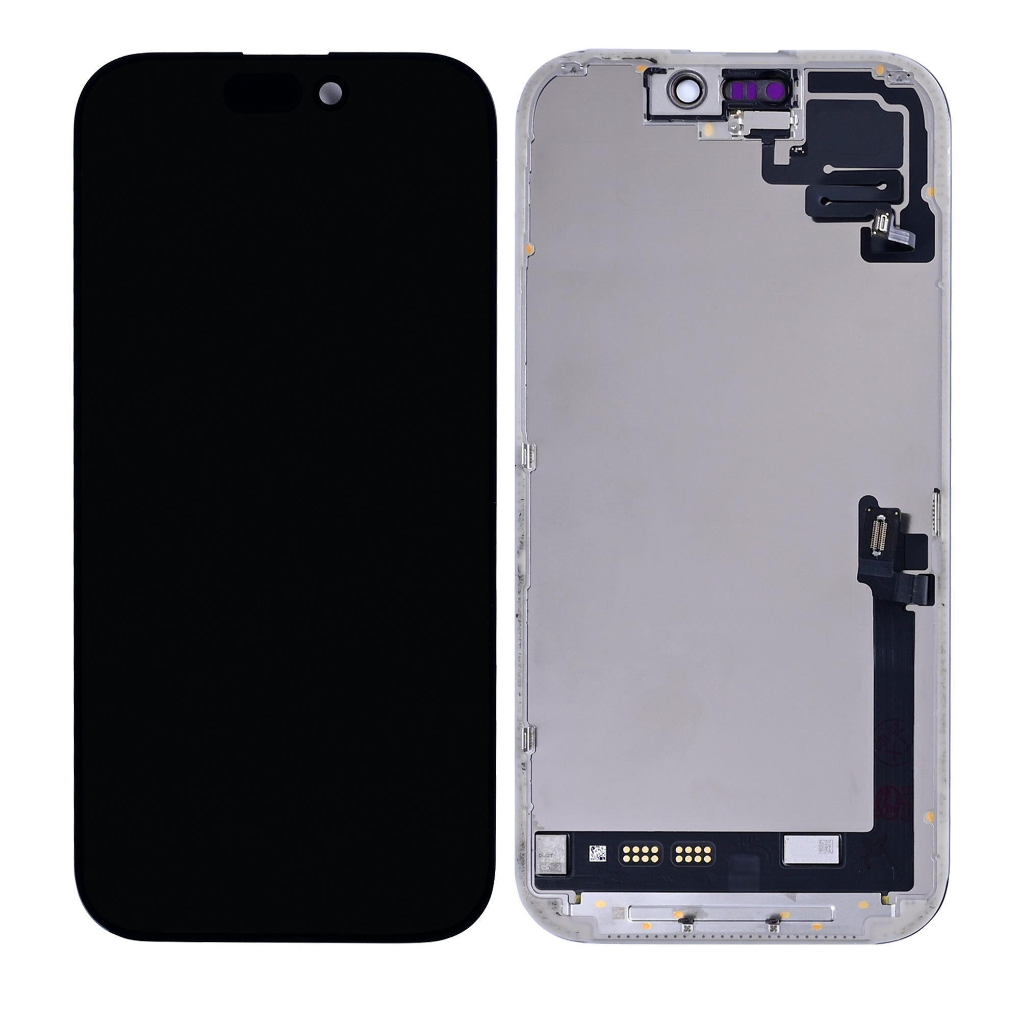 For Apple 17 Ecrã com sensor de proximidade flexível puxado (calibrado usado)