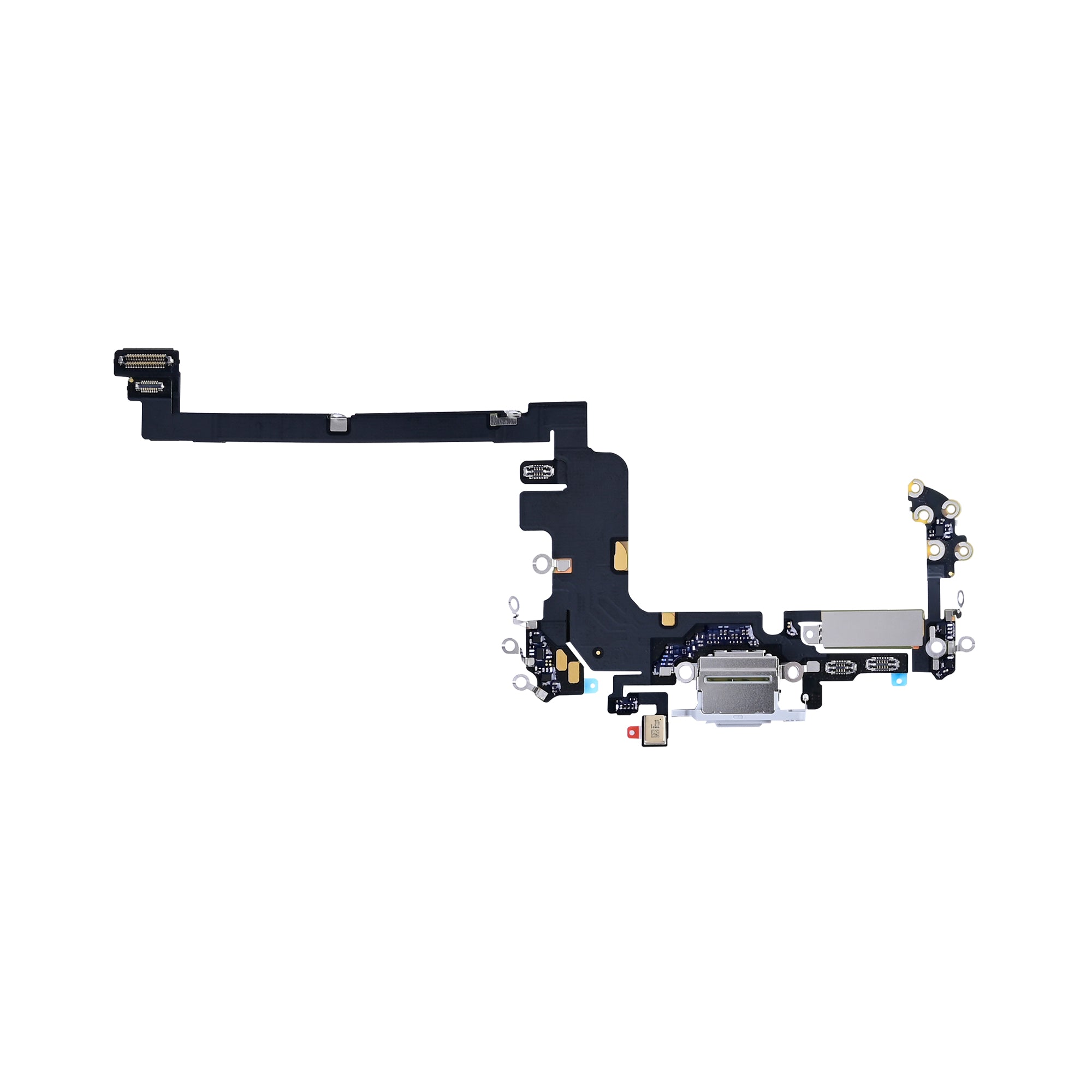 For Apple iPhone 17 Pro Sistema de carregamento Flex Prata Puxado