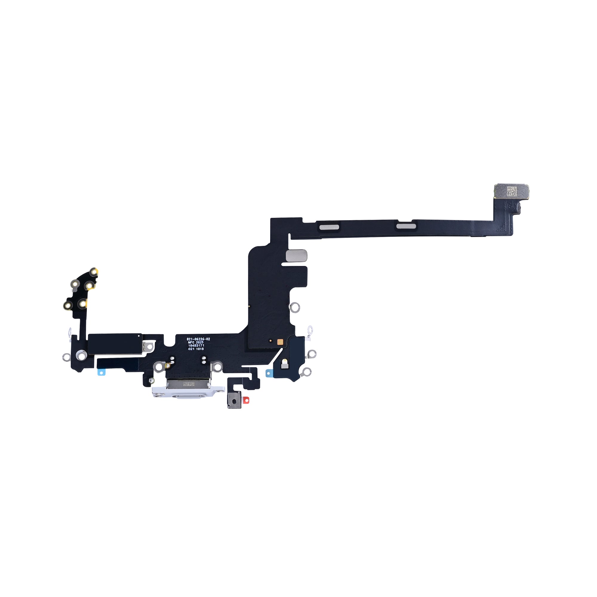 For Apple iPhone 17 Pro Sistema de carregamento Flex Prata Puxado