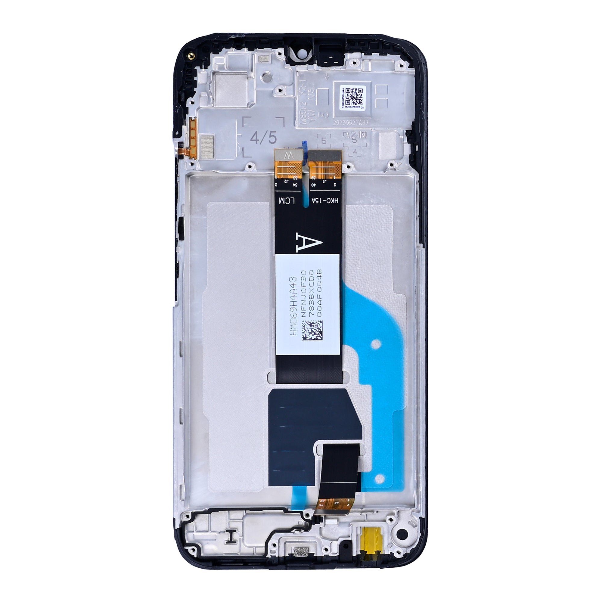 Xiaomi Redmi 15C 4G (Global) Ecrã e digitalizador com moldura cinza meia-noite OEM