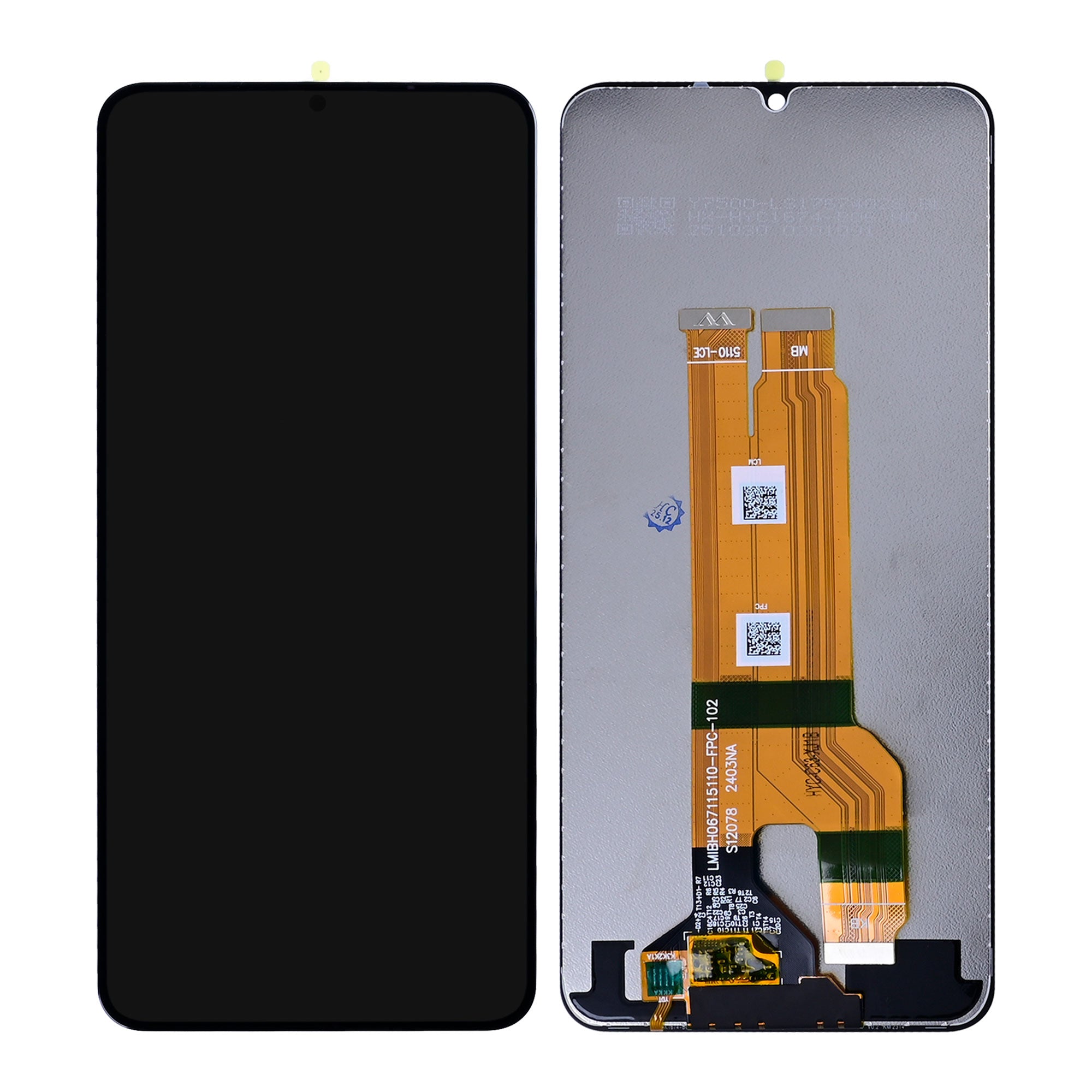 Realme Note 60, C61, C63 Ecrã e digitalizador sem moldura Preto OEM