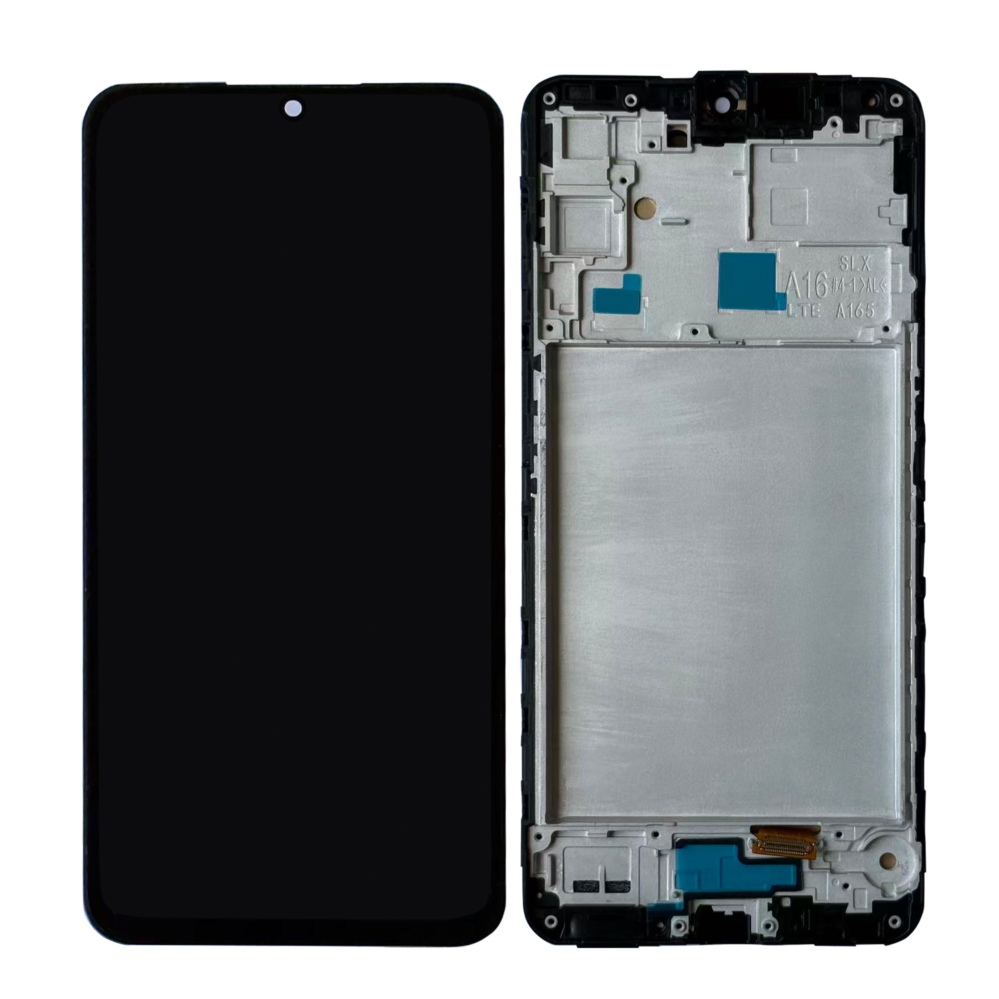 Samsung Galaxy A16 4G (UE) A165F Ecrã e digitalizador com moldura preta Soft-OLED