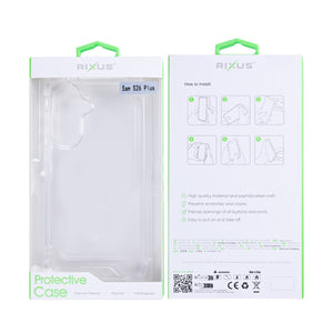 Capa Rixus Anti-Burst para Samsung Galaxy S26 Plus Transparente
