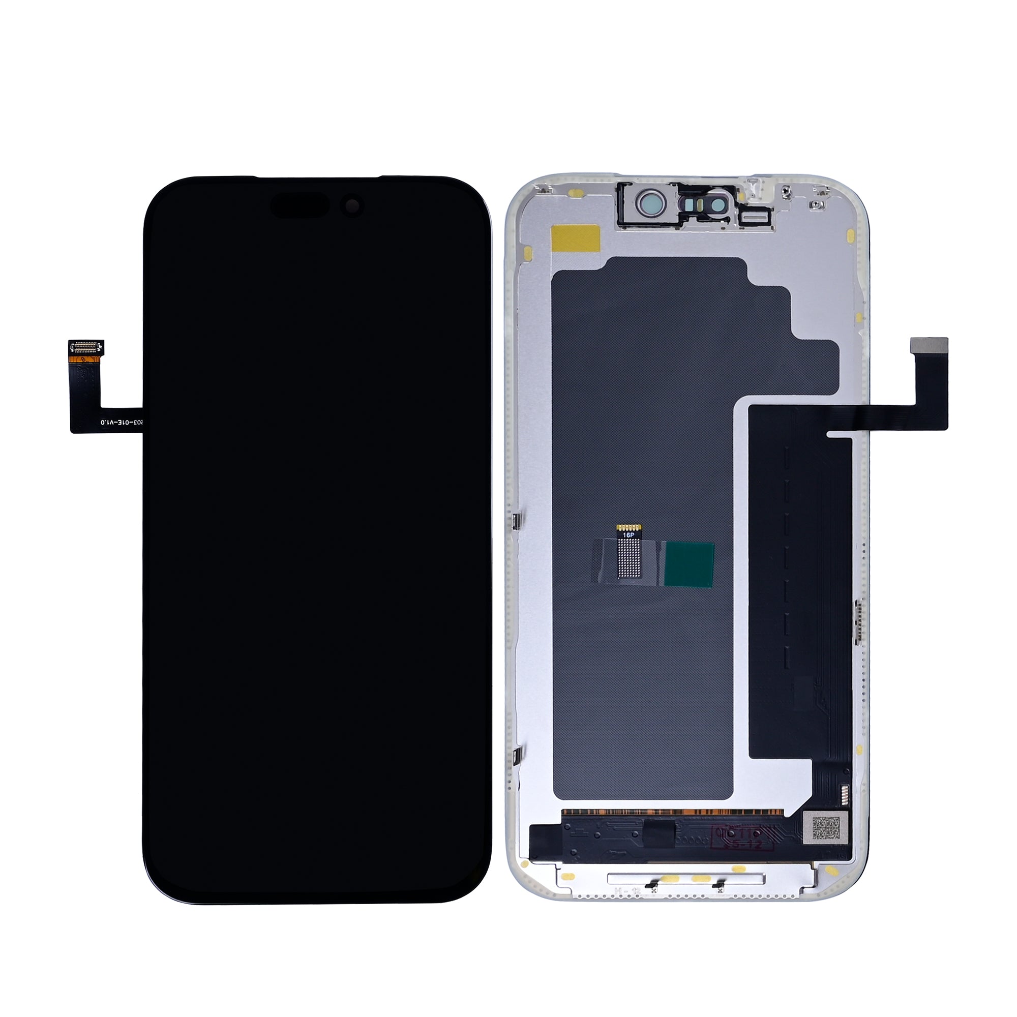 PIXDURA For Apple 17 Pro Max Ecrã e Digitalizador Hard-OLED IC Removível) (90Hz)